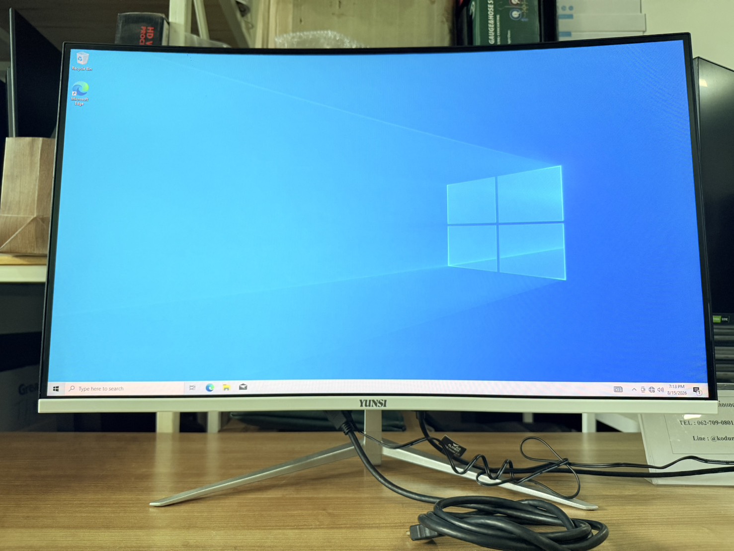จอคอม Monitor YUNSI Y270Q1 27-inch + Adapter