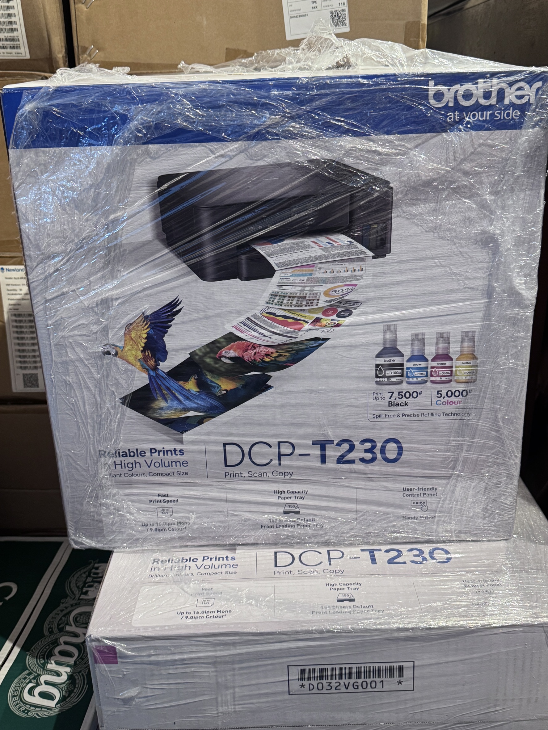 Brother เครื่องพิมพ์มัลติฟังก์ชันอิงค์แท็งก์ รุ่น DCP-T230
