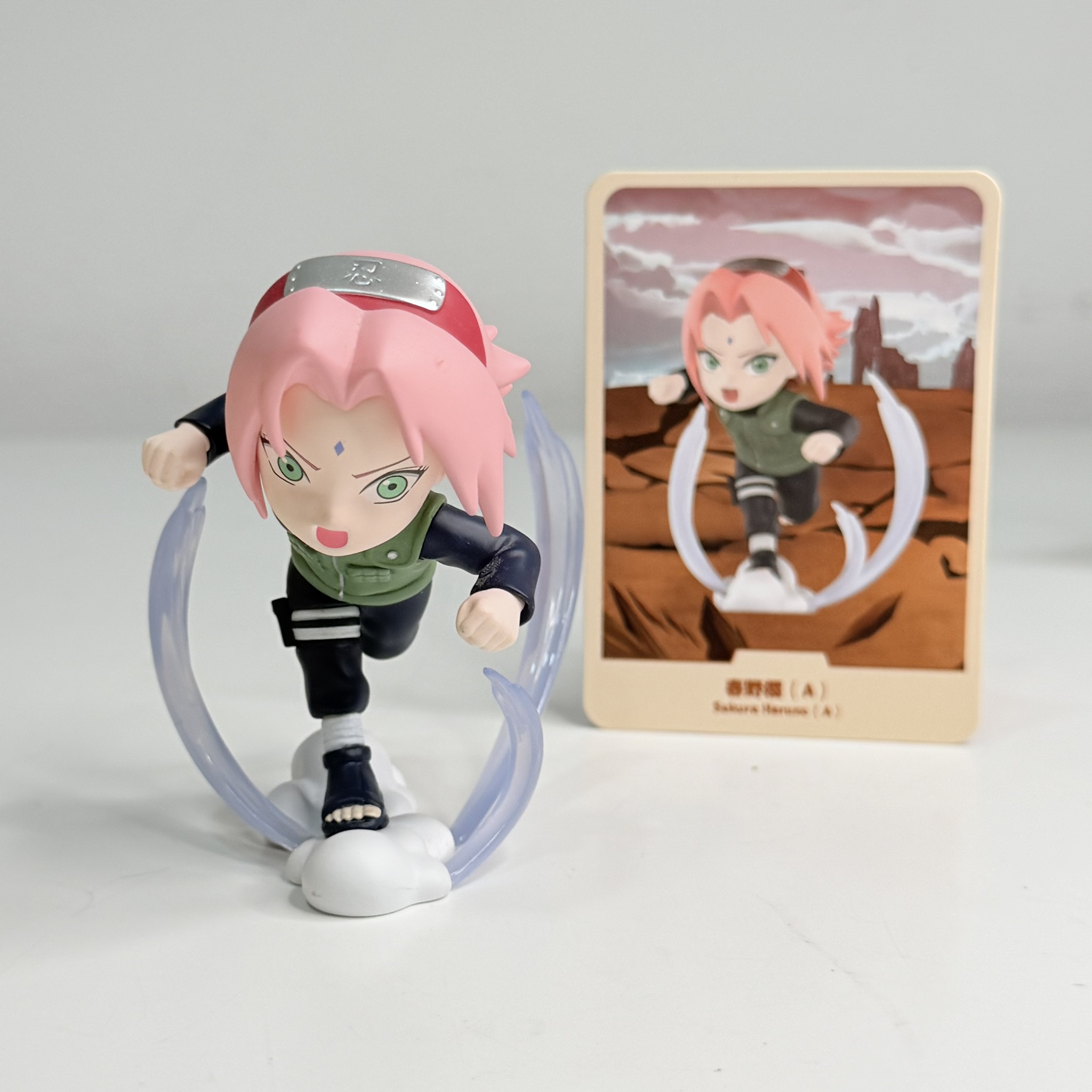 Naruto Sakura Haruno figurine with card
