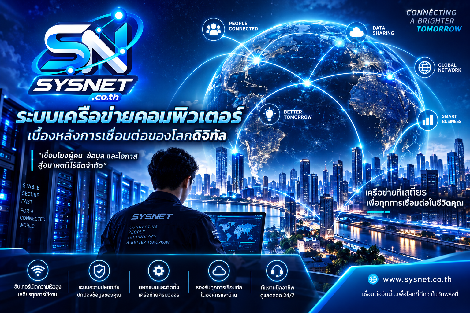 ระบบเครือข่ายคอมพิวเตอร์: เบื้องหลังการเชื่อมต่อของโลกดิจิทัล