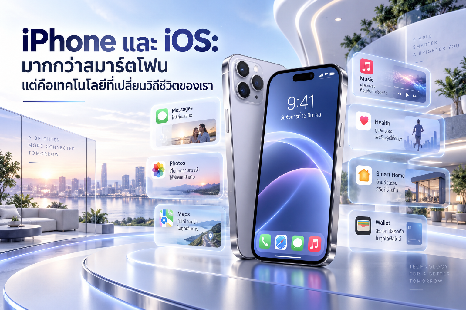 iPhone และ iOS: มากกว่าสมาร์ตโฟน แต่คือเทคโนโลยีที่เปลี่ยนวิถีชีวิตของเรา