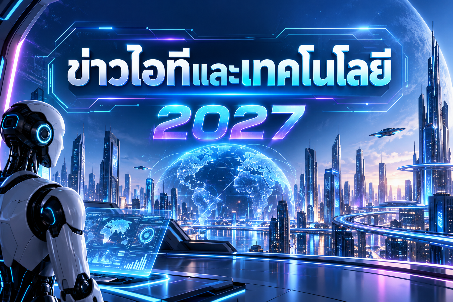 ข่าวไอทีและเทคโนโลยีปี 2027: เปิด 7 เทรนด์สุดล้ำที่จะเปลี่ยนโลกดิจิทัลไปตลอดกาล!