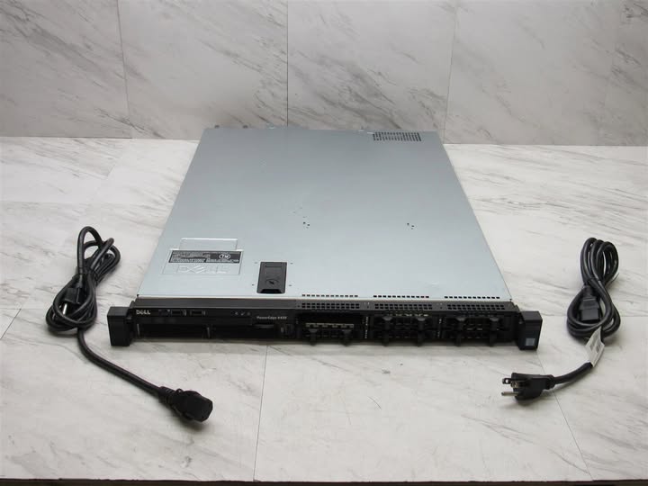 server dell r430  e5-2640v3 x2 ram 32 gb sas 300x2