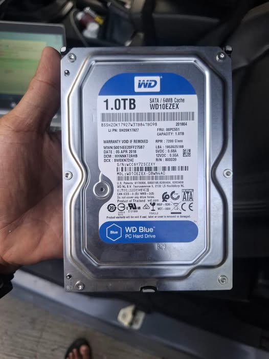 harddisk 1 TB wd blue