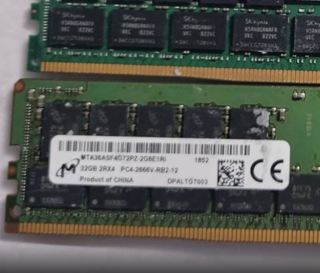 ขาย Ram server Ecc Micron  32GB ddr4 2666v