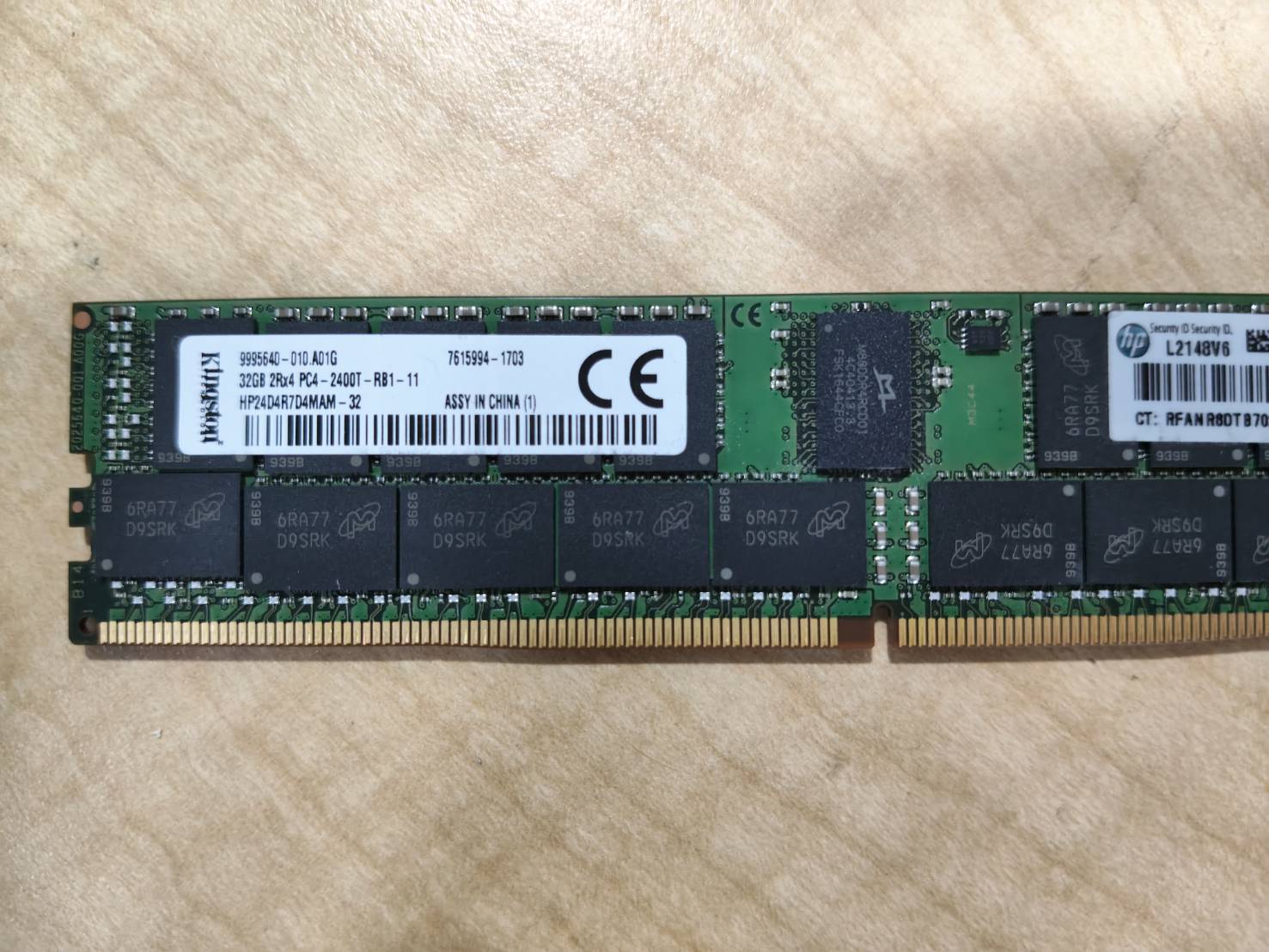 ขาย ram ecc server  kingson 32GB 2400T