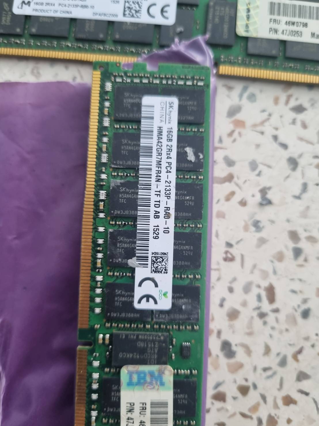 ขาย Ram Ecc server Sk hynix 16GB pc4 2133P