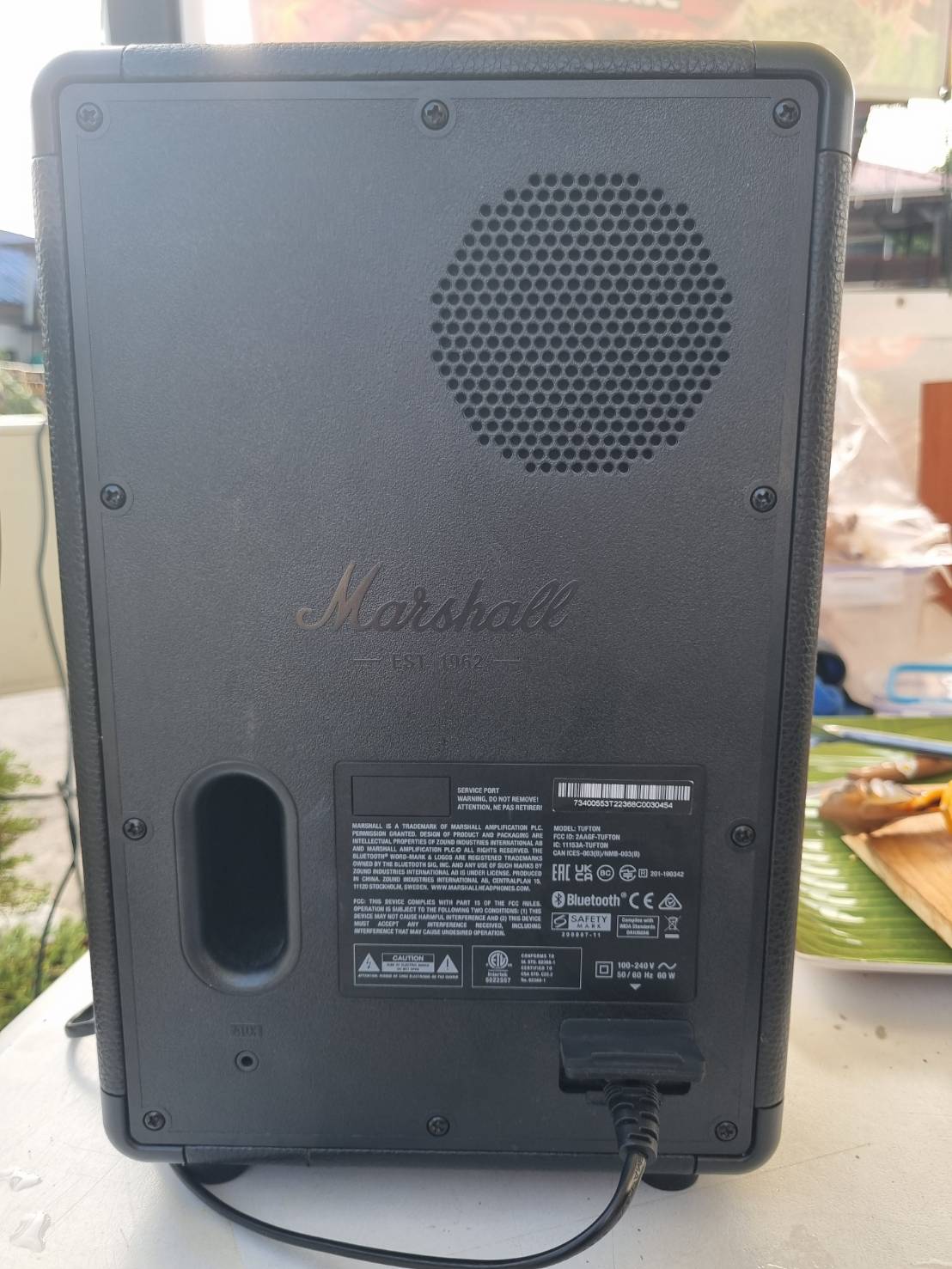 ขาย ลำโพง marshall tufton ของแท้ (มีตำหนิ) รูปที่ 2
