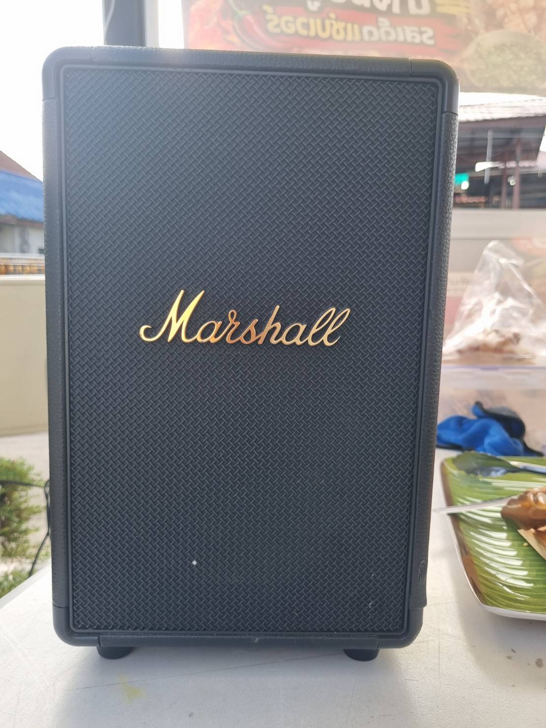 ขาย ลำโพง marshall tufton ของแท้ (มีตำหนิ)