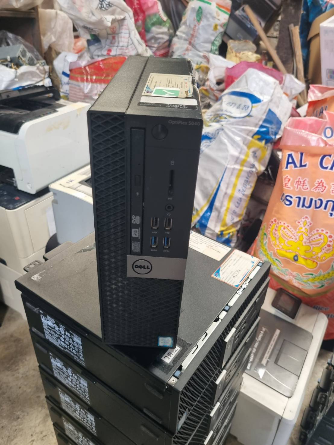 ขาย dell optiplex 5040 sff i5 gen6th ram 8GB ssd 256GB