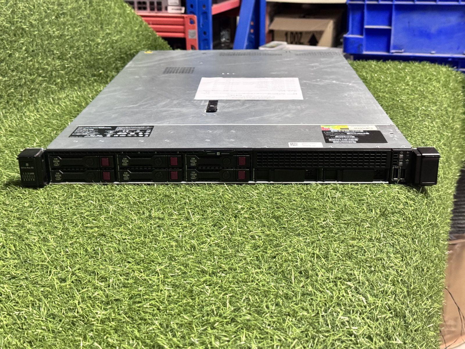 ขาย HP Server HPE ProLiant DL360 Gen10 Silver 4110 x 2 no ram Tray x2 power x2