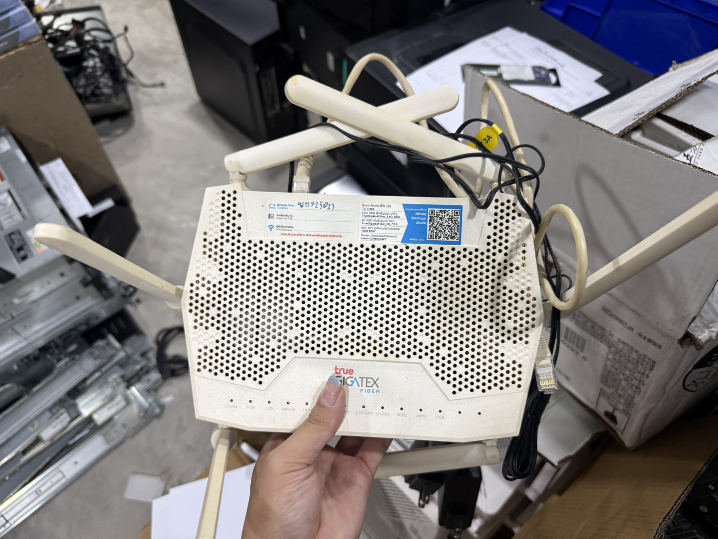 ขาย เราเตอร์ True Gigatex Fiber รุ่น T7281