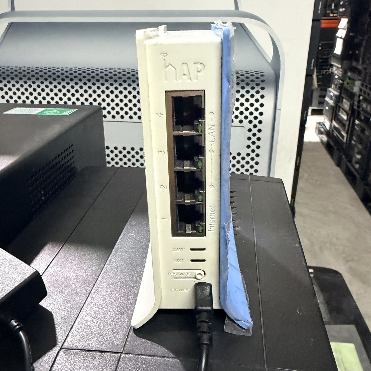ขาย Mikrotik RouterBOARD hAP lite RB941-2nD-TC-TH+Adapter รูปที่ 2