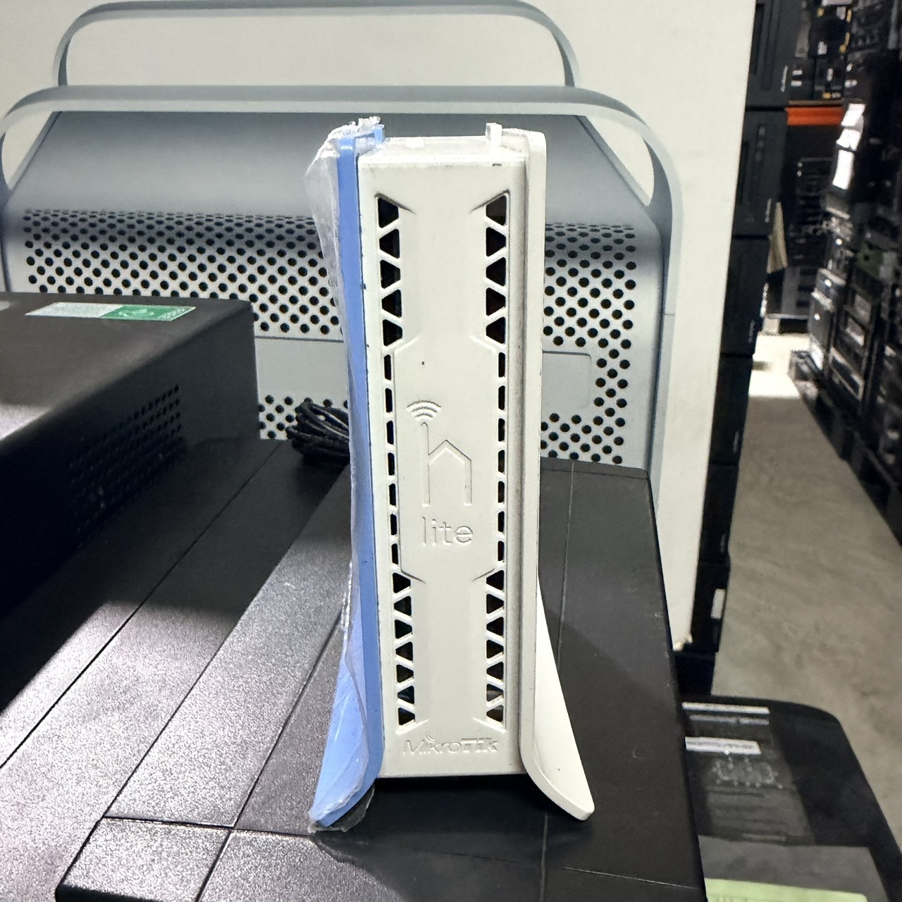 ขาย Mikrotik RouterBOARD hAP lite RB941-2nD-TC-TH+Adapter