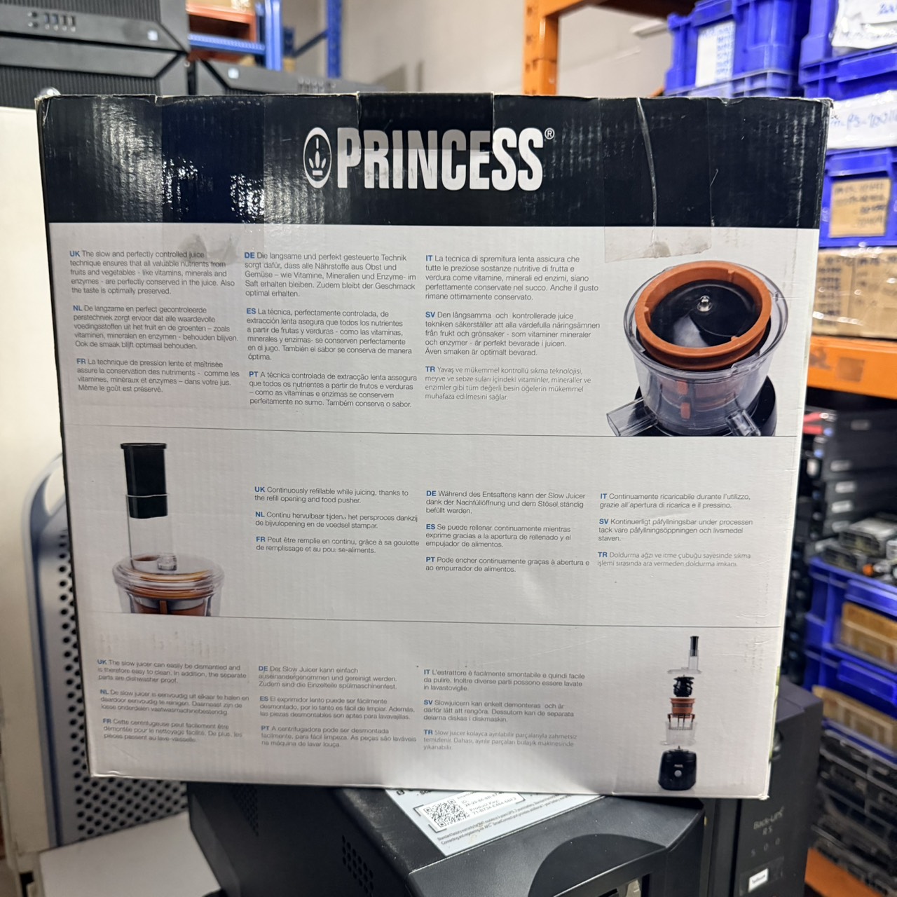 ขาย PRINCESS เครื่องสกัดน้ำผลไม้ Slow Juicer รูปที่ 3