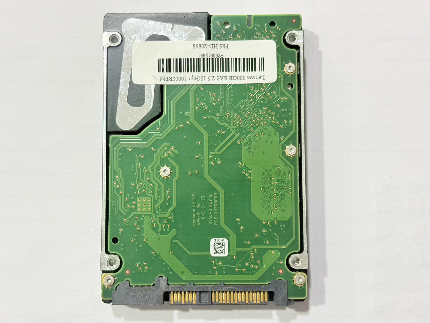 ขาย Lenovo 300GB SAS 2.5 12Gbps 10000RPM" For Server รูปที่ 3