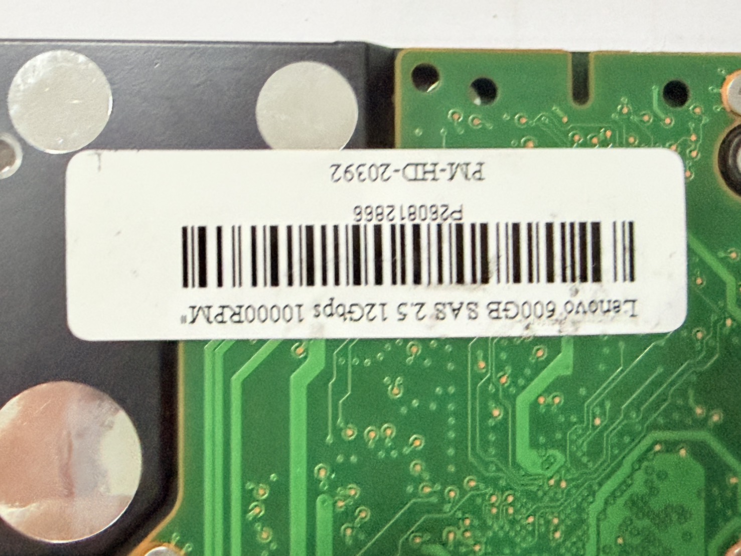 ขาย  Lenovo 600GB SAS 2.5 12Gbps 10000RPM" For Server รูปที่ 4