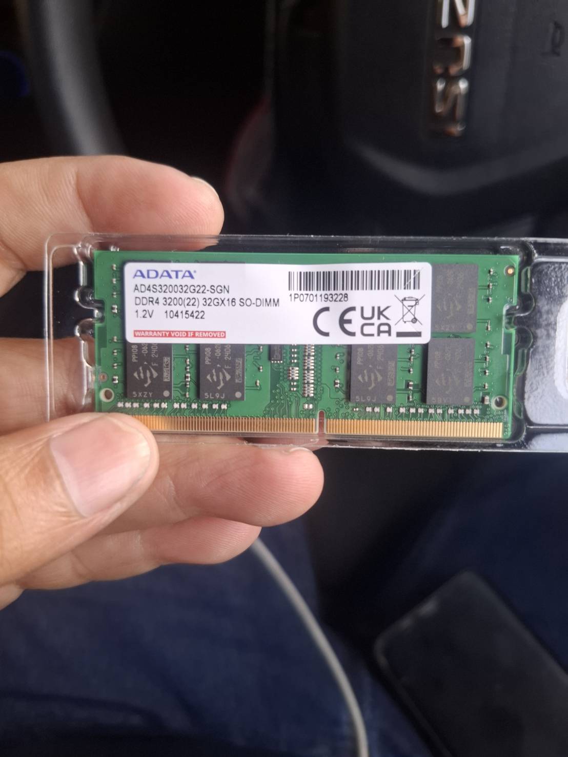ขาย Ram notebook adata ddr4 3200 32GB