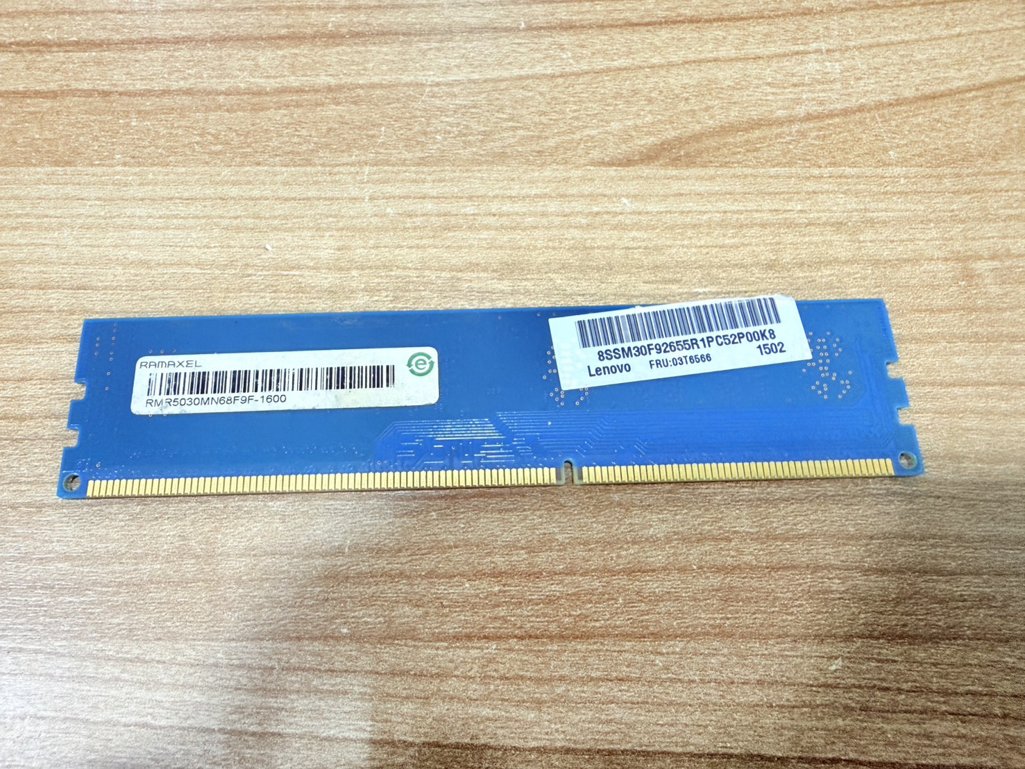 ขาย Ramaxel 4GB 1Rx8 PC3L-12800U รูปที่ 2