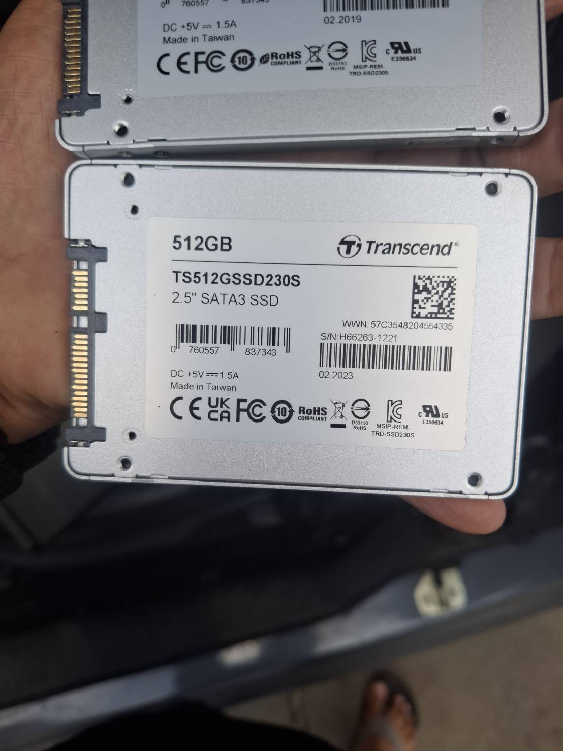 ขาย SSD transcend 512GB