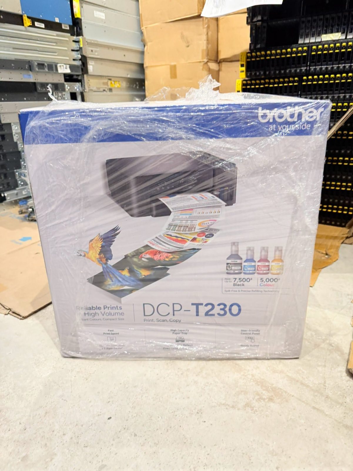 brother เครื่องพิมพ์มัลติฟังก์ชันอิงค์แท็งก์ รุ่น DCP-T230 ของใหม่