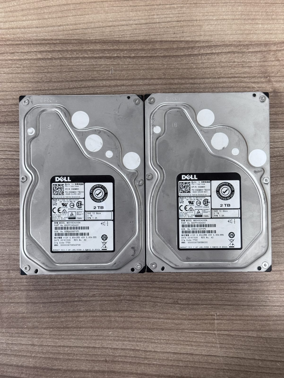 ขาย Dell 2TB SAS 3.5 12Gbps 7200RPM" ***สำหรับ Server