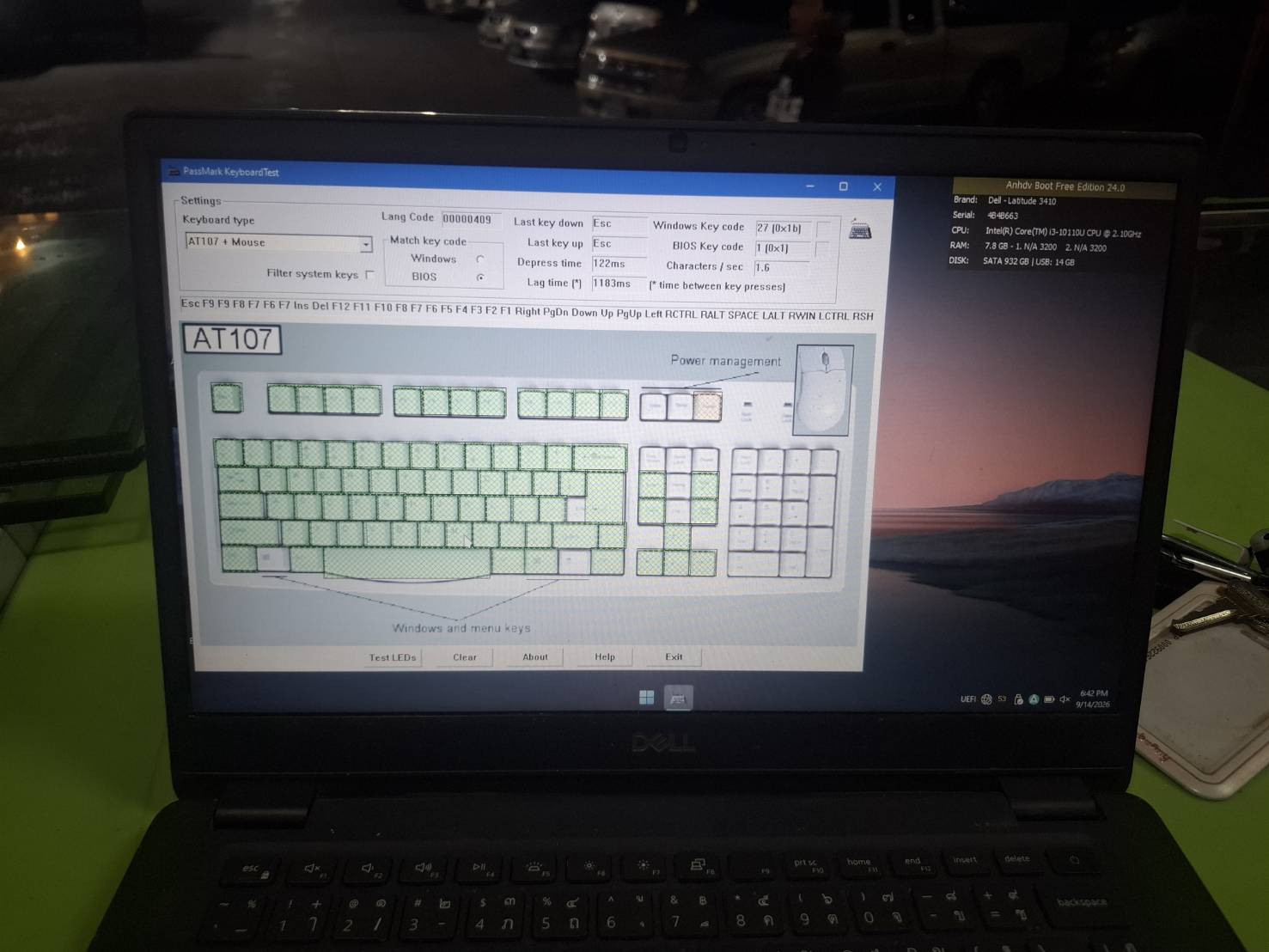 ขาย Dell latitude 3410 i3gen10th ram 8GB hdd 1Tb รูปที่ 5