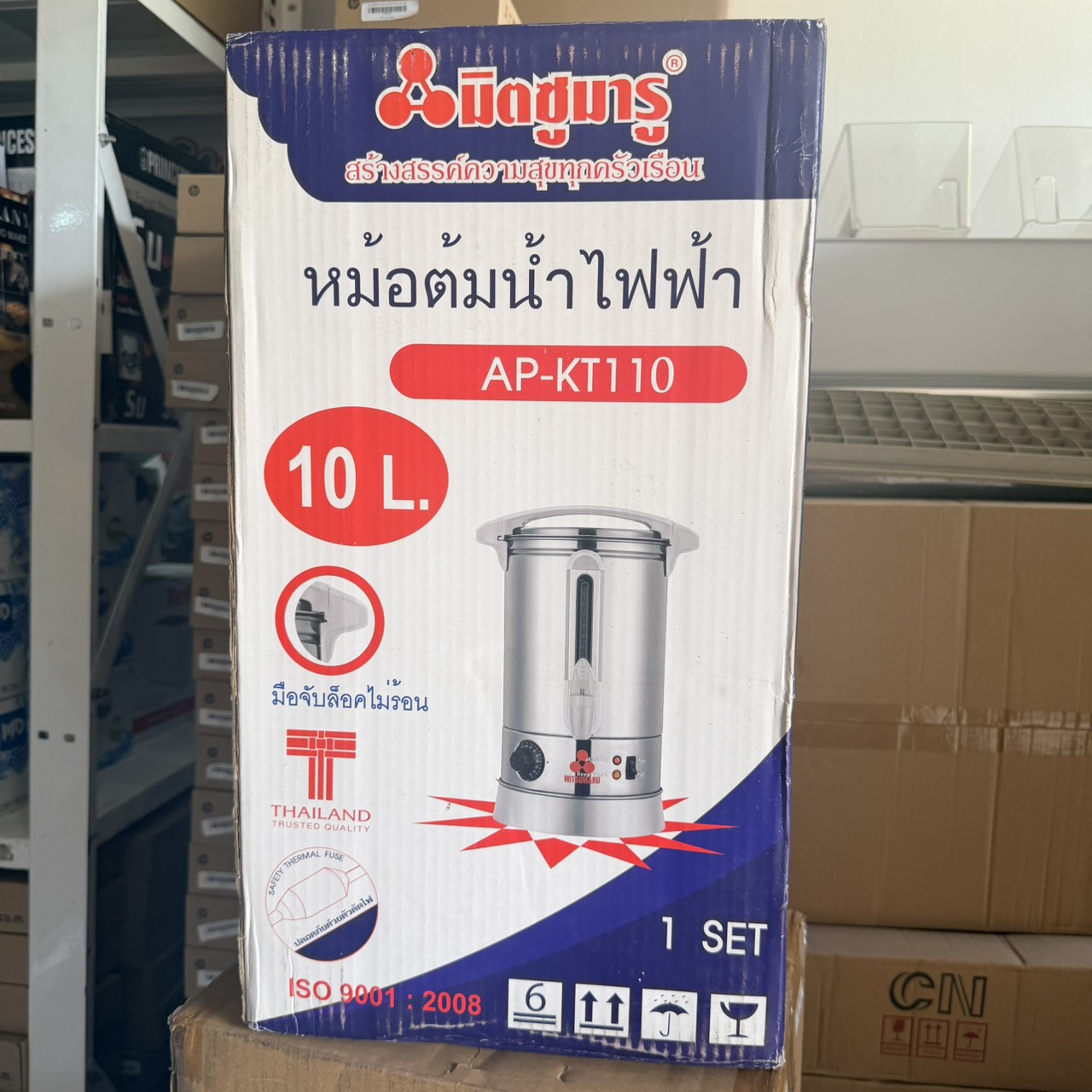 ขาย หม้อต้มน้ำร้อนไฟฟ้า Mitsumaru รุ่น AP-KT110
