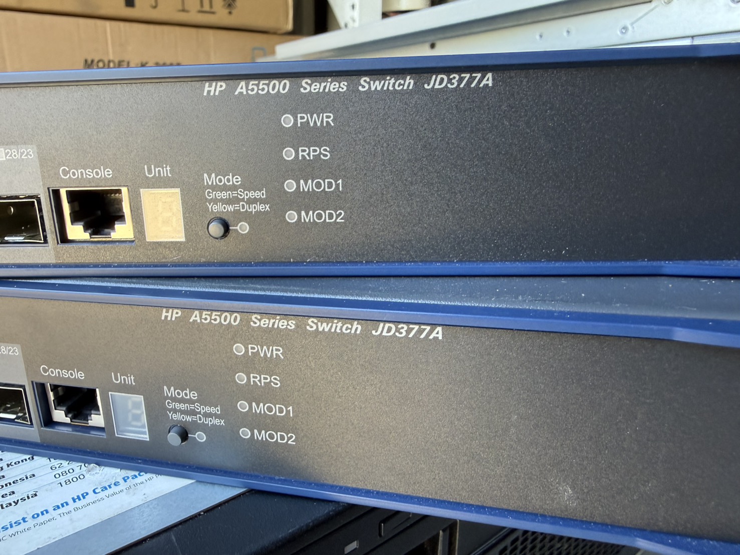 ขาย HP A5500-24G EI Switch (JD377A) รูปที่ 2