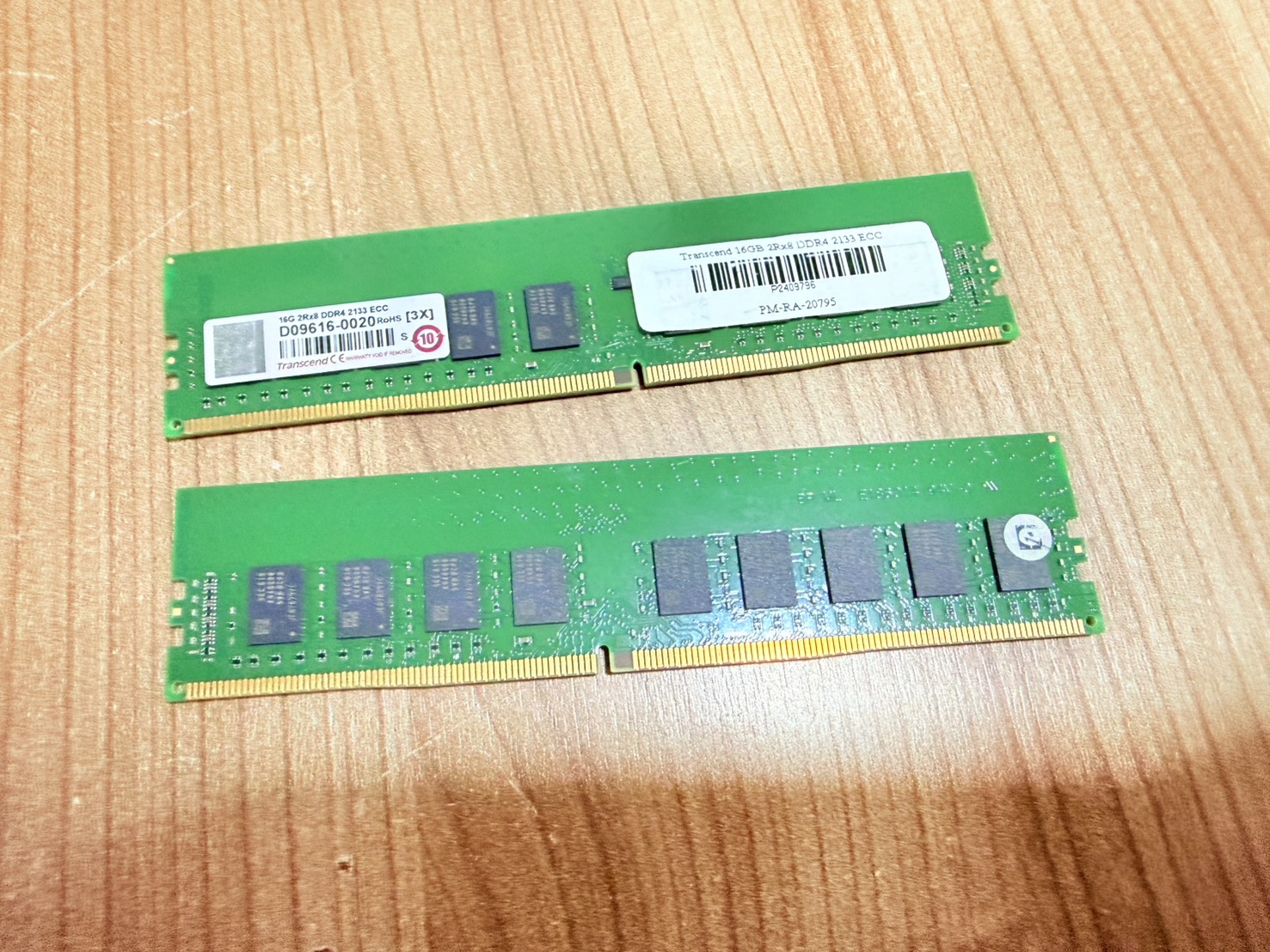 ขาย Transcend 16GB 2Rx8 DDR4 2133 ECC แรมสำหรับ Server หรือ Workstation