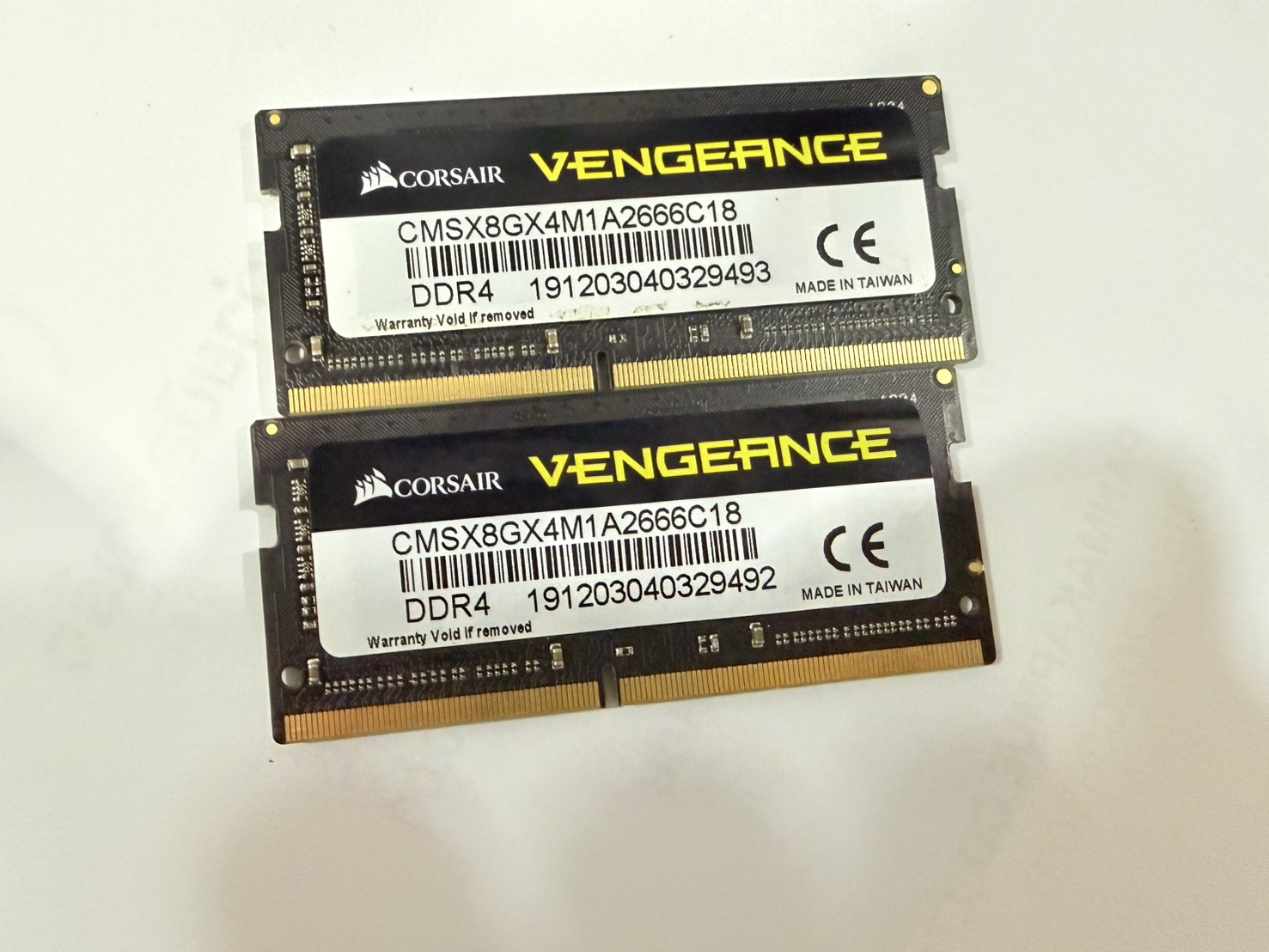 ขาย Corsair Vengeance SODIMM 8GB DDR4 2666MHz รูปที่ 2