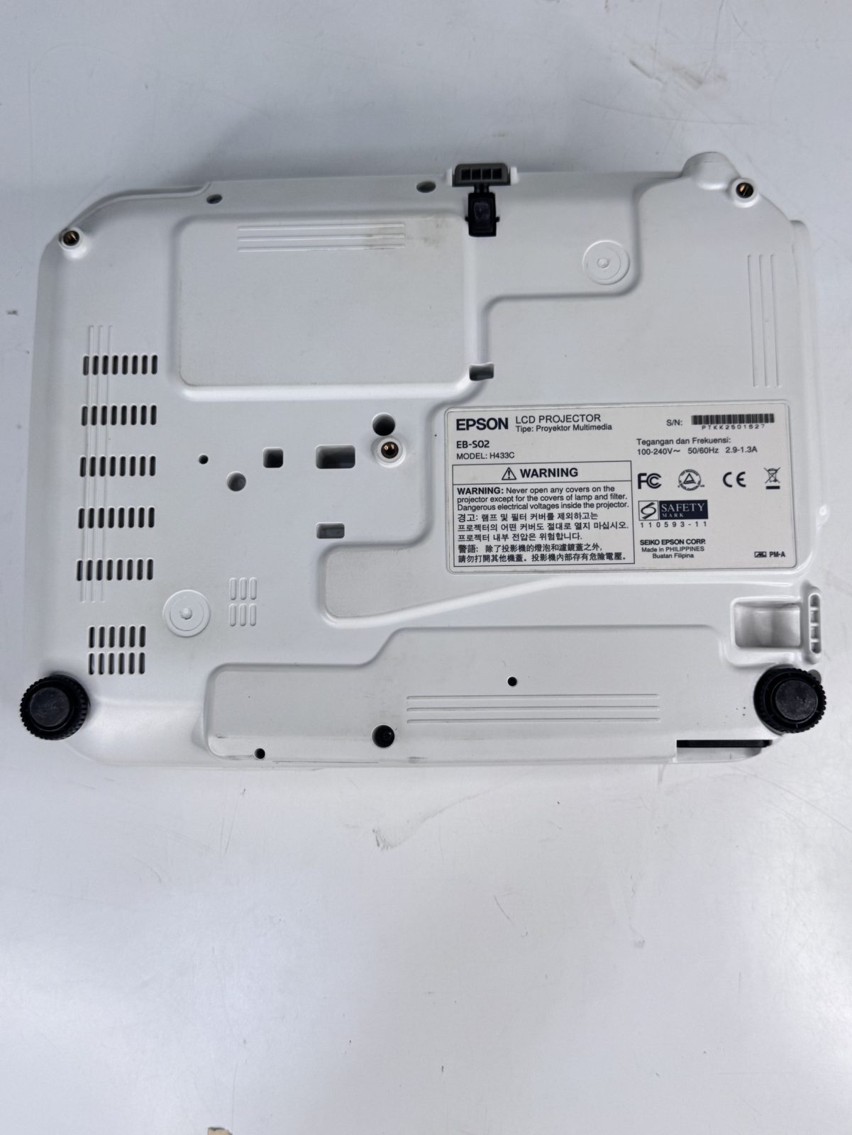 ขาย เครื่องฉายโปรเจคเตอร์ EPSON EB-S02 รูปที่ 4
