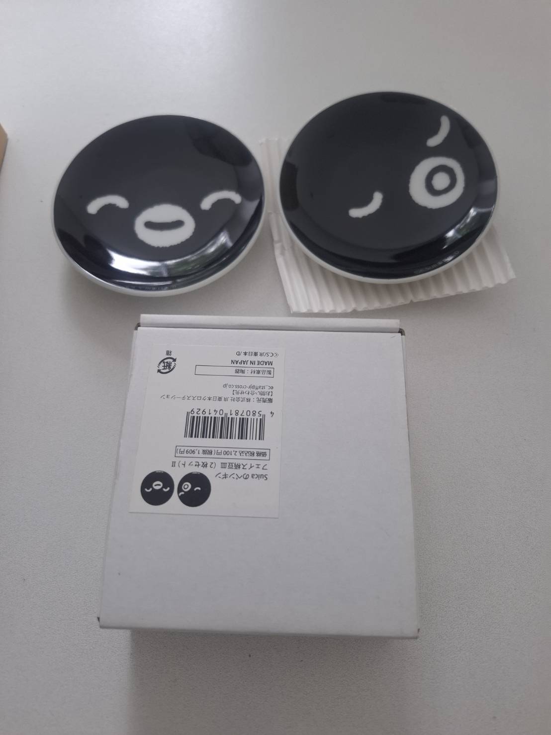 ขาย Suica Penguin Face Pattern Mamezara (Set of 2) II