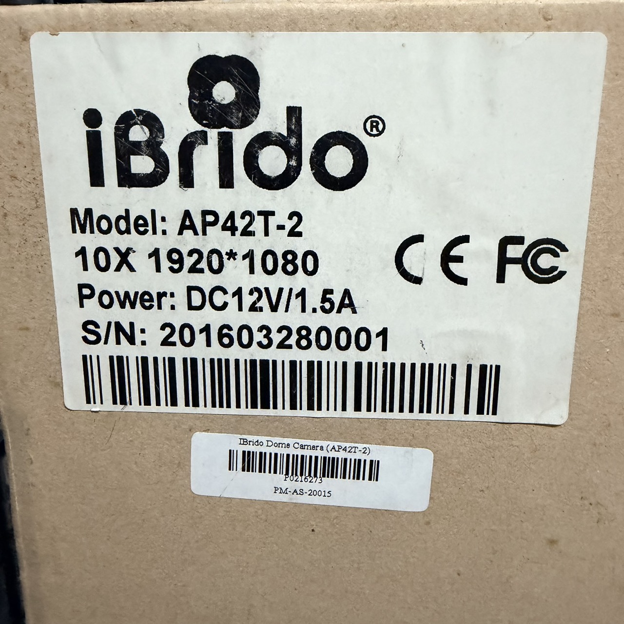 ขาย IBrido Dome Camera (AP42T-2) รูปที่ 3