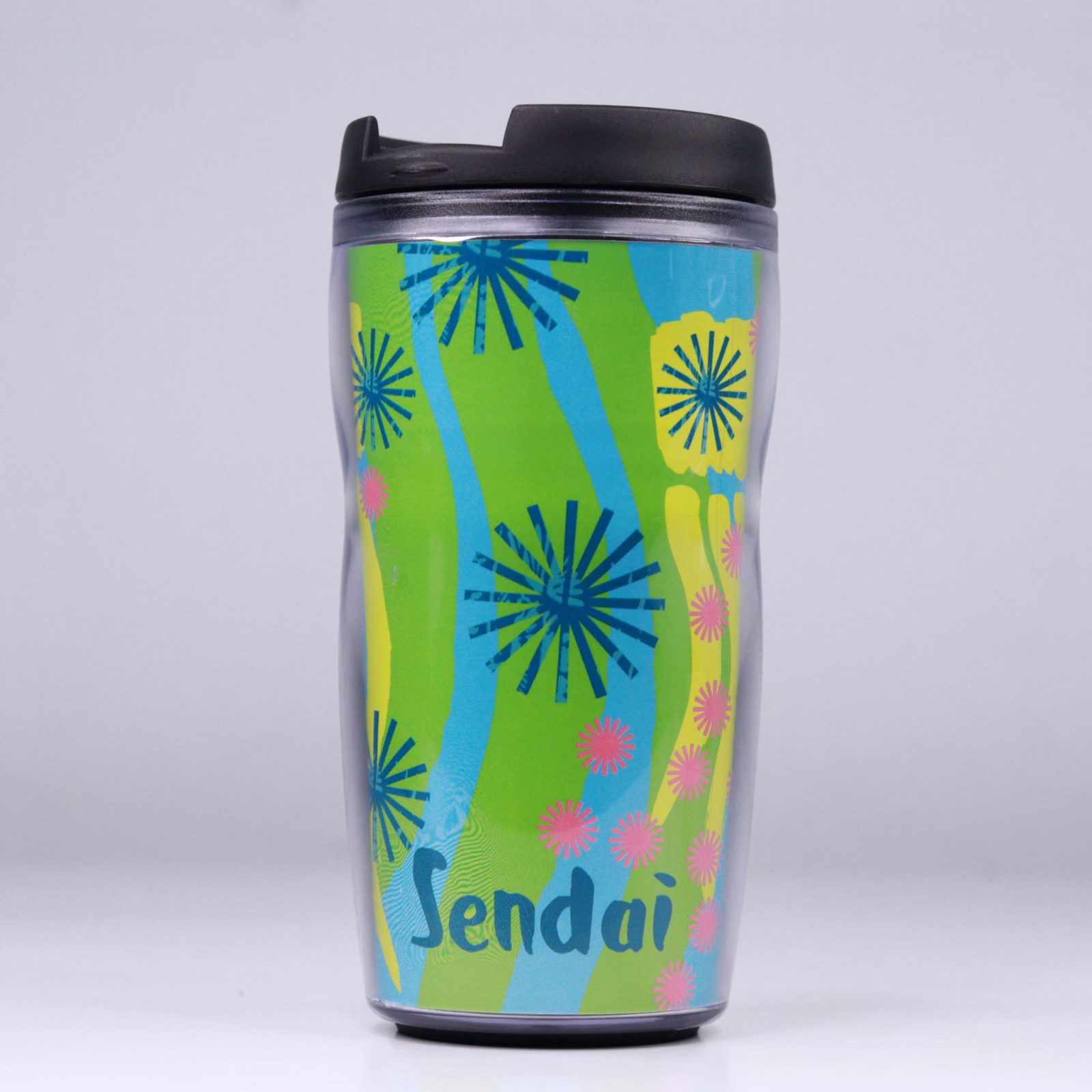 ขาย Starbucks JAPAN  Limited Tumbler Travel Mug 12oz (ลายเมืองเซนได สีเขียว)
