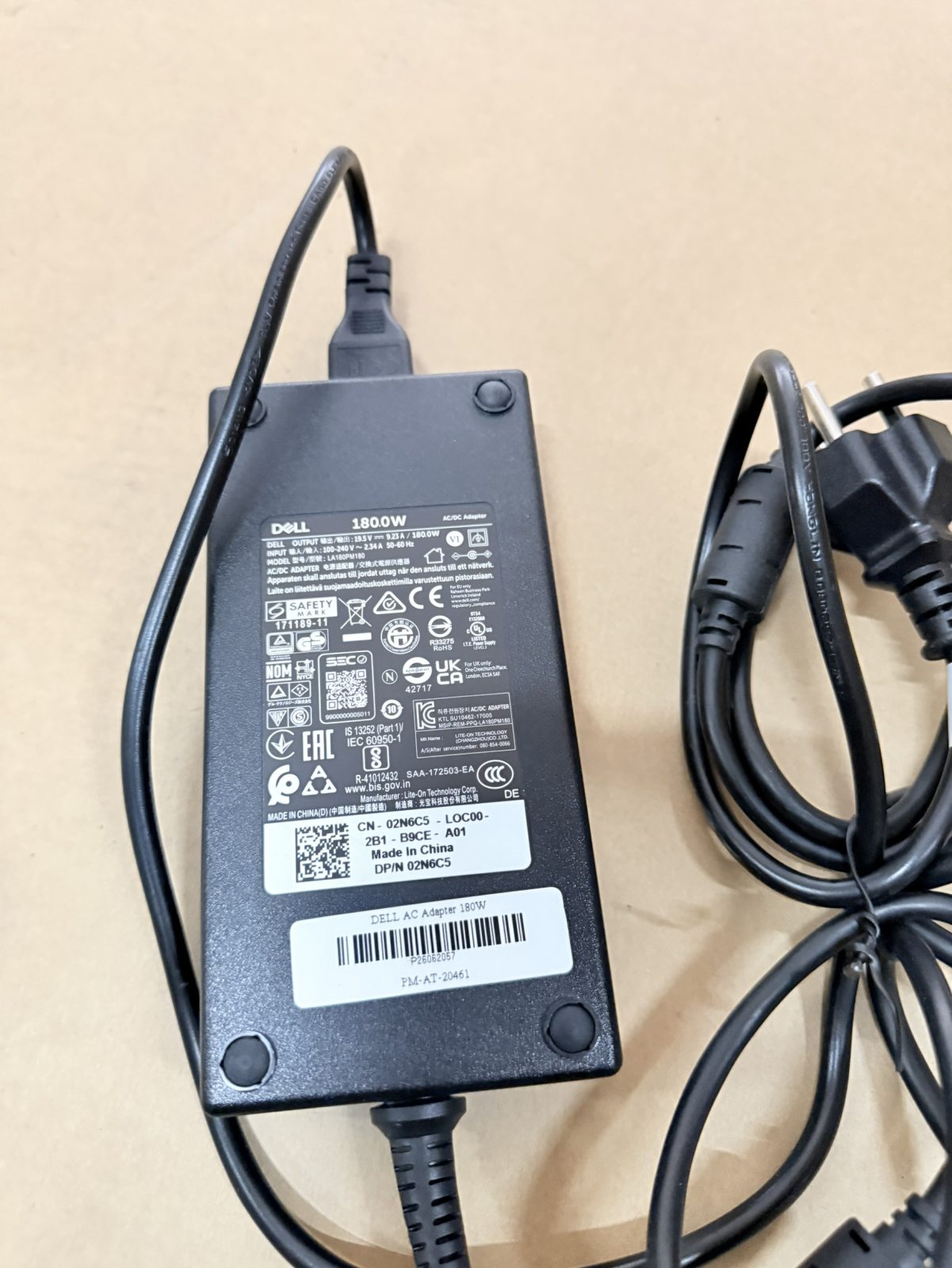 ขาย DELL AC Adapter 180W