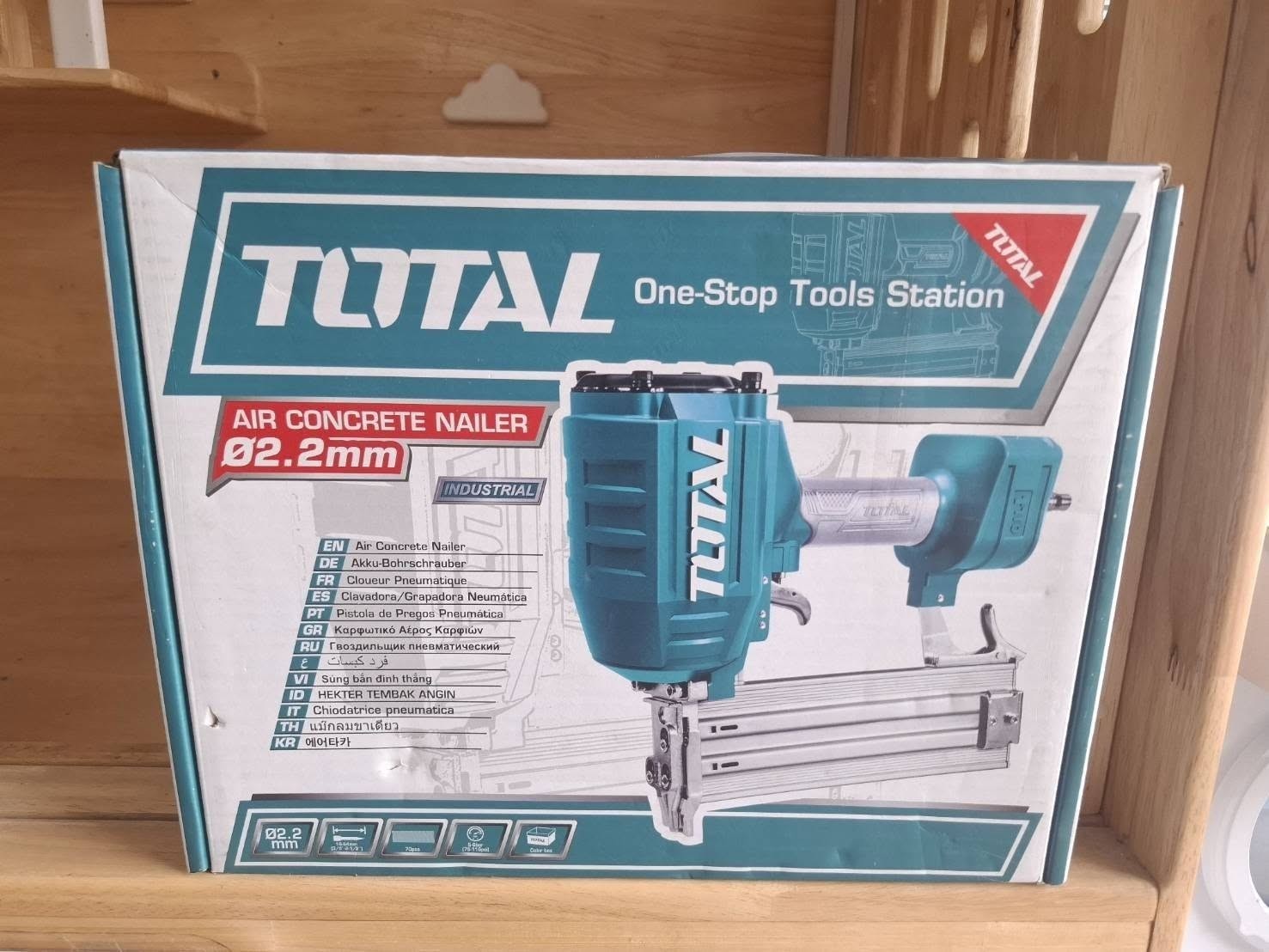 ขาย Total รุ่นTAT-8641 แม๊กลม แม็คลม ปืนลม ชนิดขาเดี่ยว