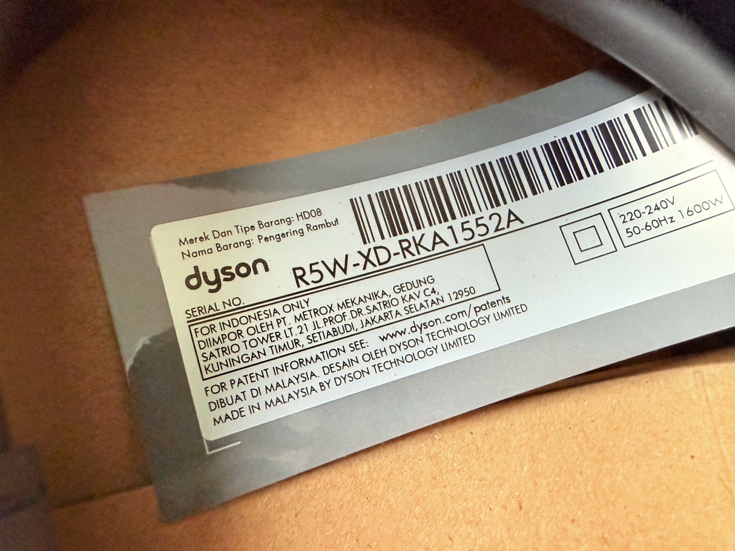 ขาย เครื่องเป่าผม Dyson Supersonic HD08 รูปที่ 3