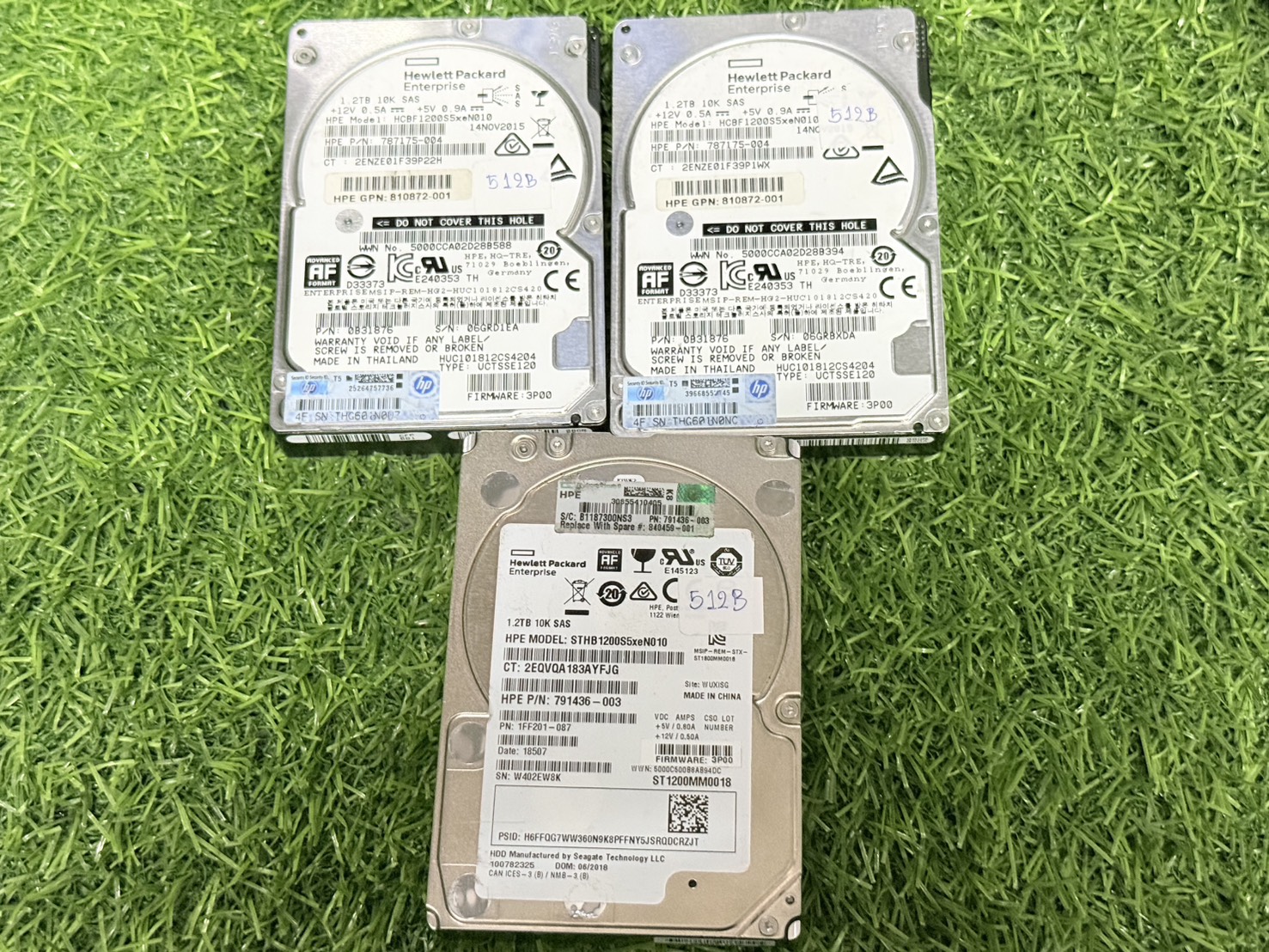 ขาย HDD Server HP 1.2TB SAS 2.5 12Gbps 10000RPM" สำหรับเซิร์ฟเวอร์