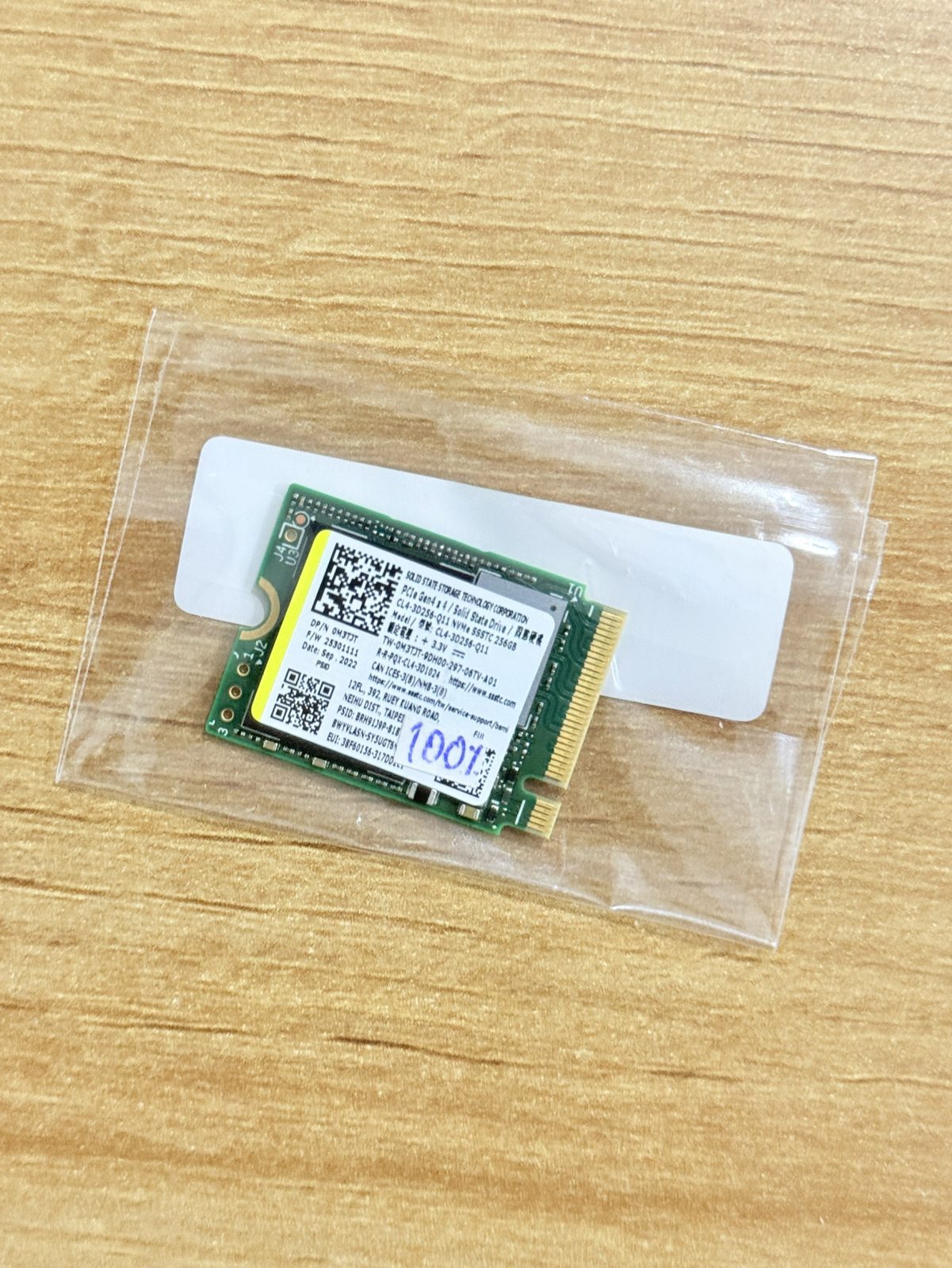 ขาย SSSTC SSD 256GB M.2 NVMe รูปที่ 2