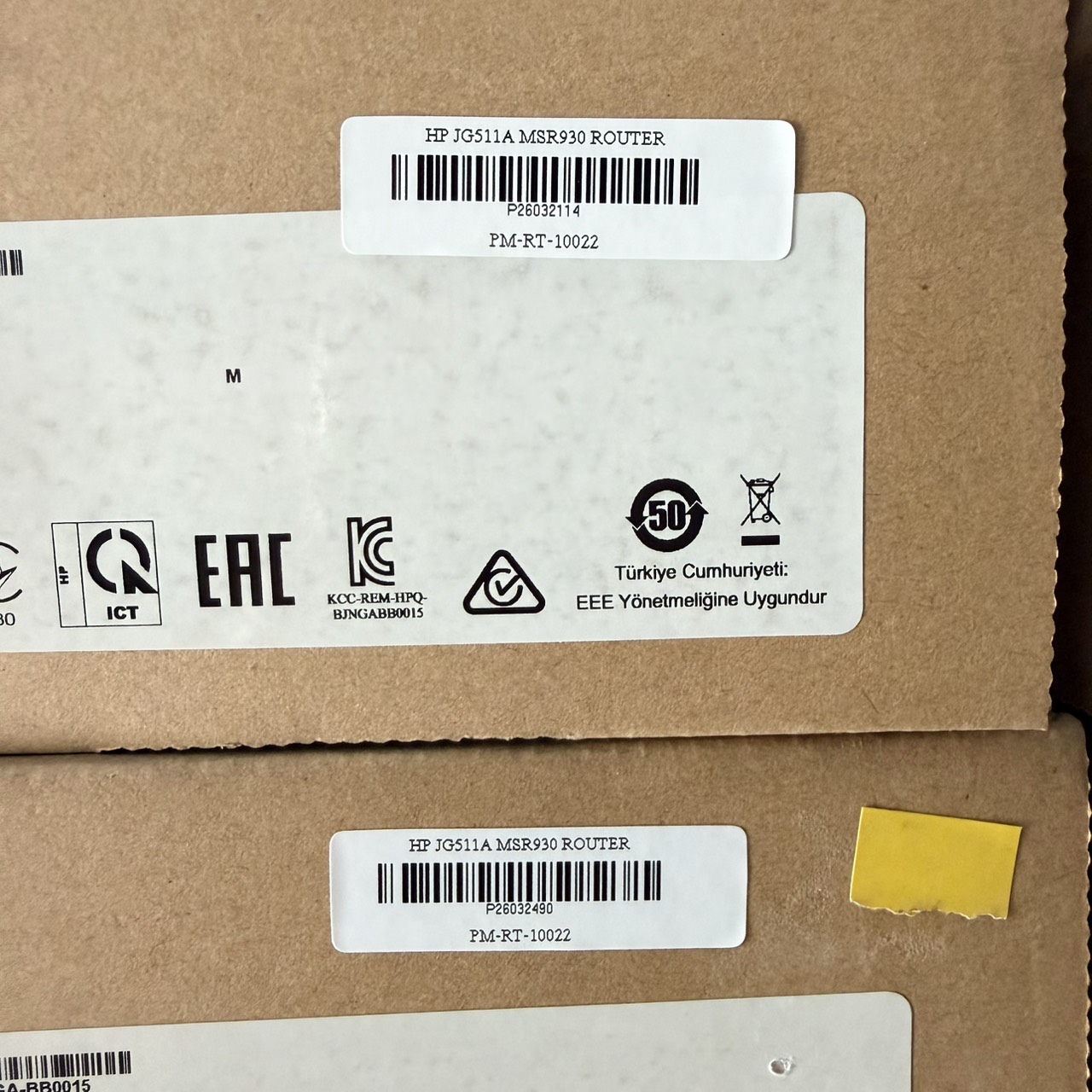ขาย HP JG511A MSR930 ROUTER รูปที่ 3