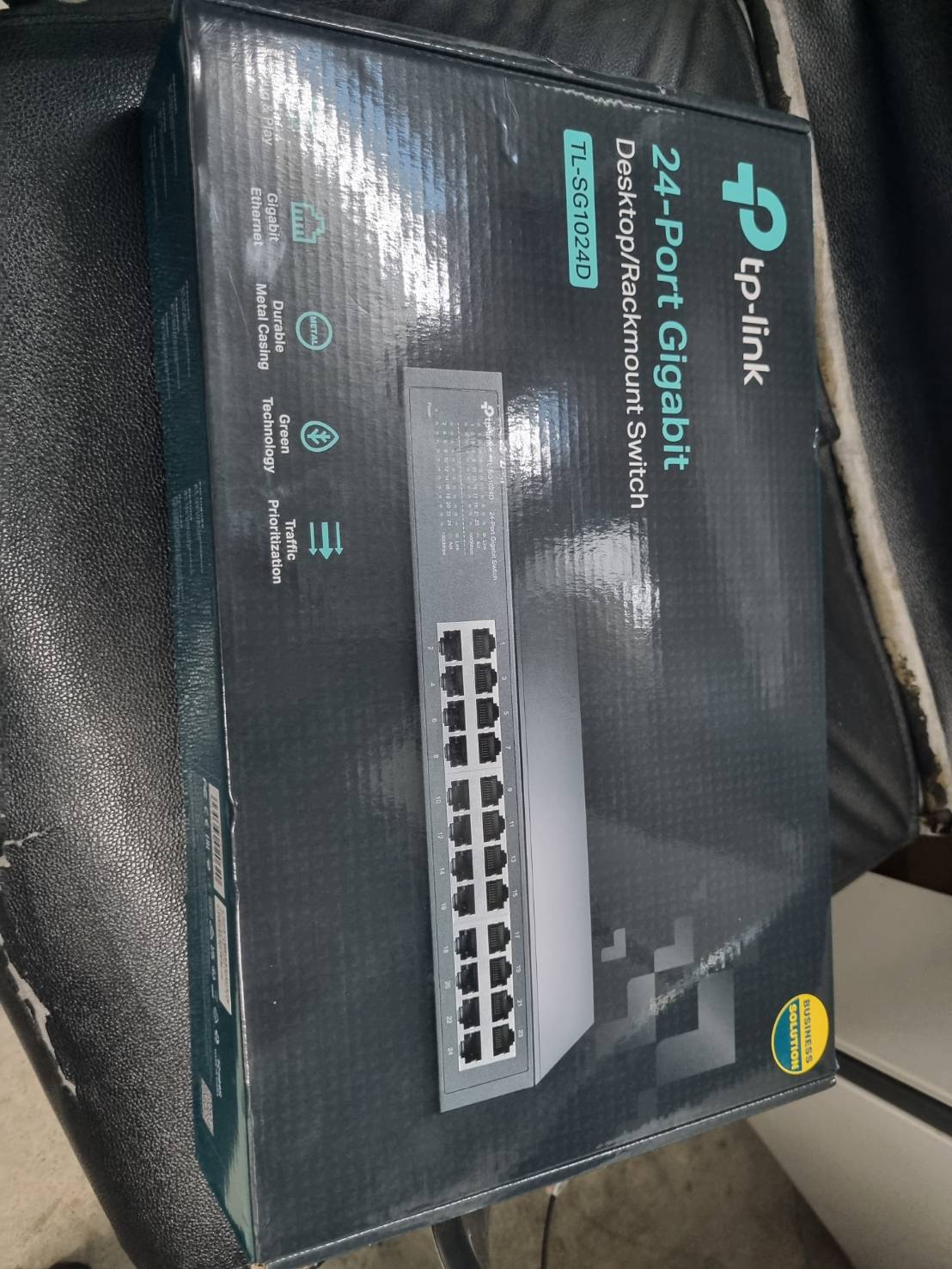 ขาย Gigabit Switching Hub 24 Port TP-LINK TL-SG1024D (11")