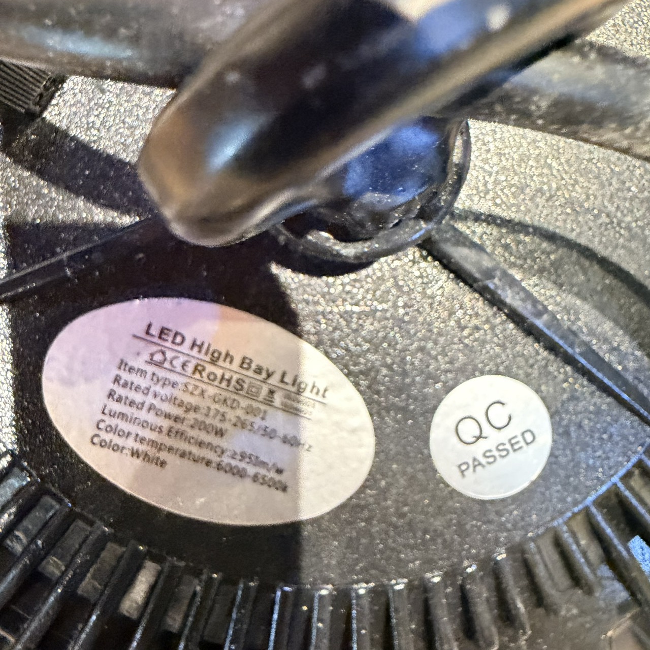 ขาย โคมไฟ LED LIGHTING IP44 175-265B/50 60Hz 6000K รูปที่ 2