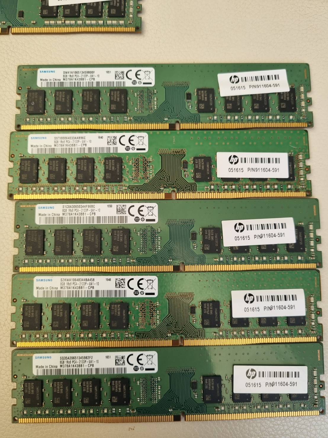 ขาย Ram pc samsung 8GB 2133