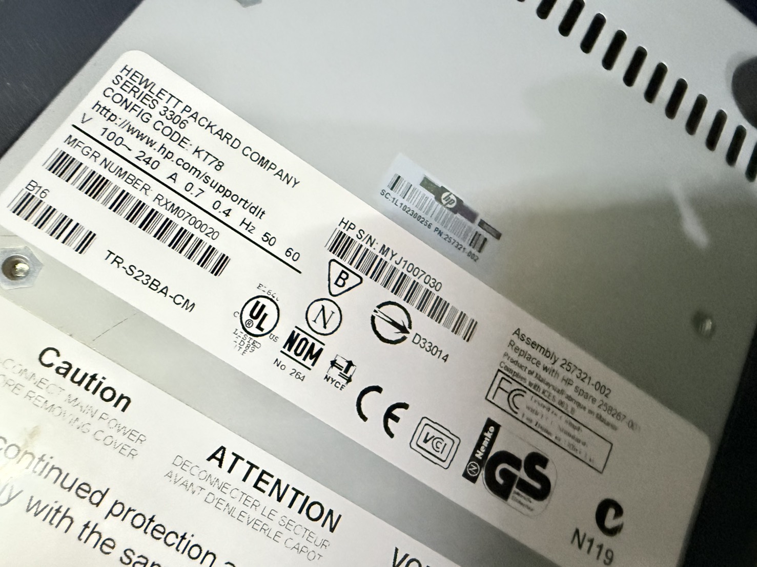 ขาย ไดรฟ์เทปแม่เหล็ก HP StorageWorks SDLT320 รูปที่ 5