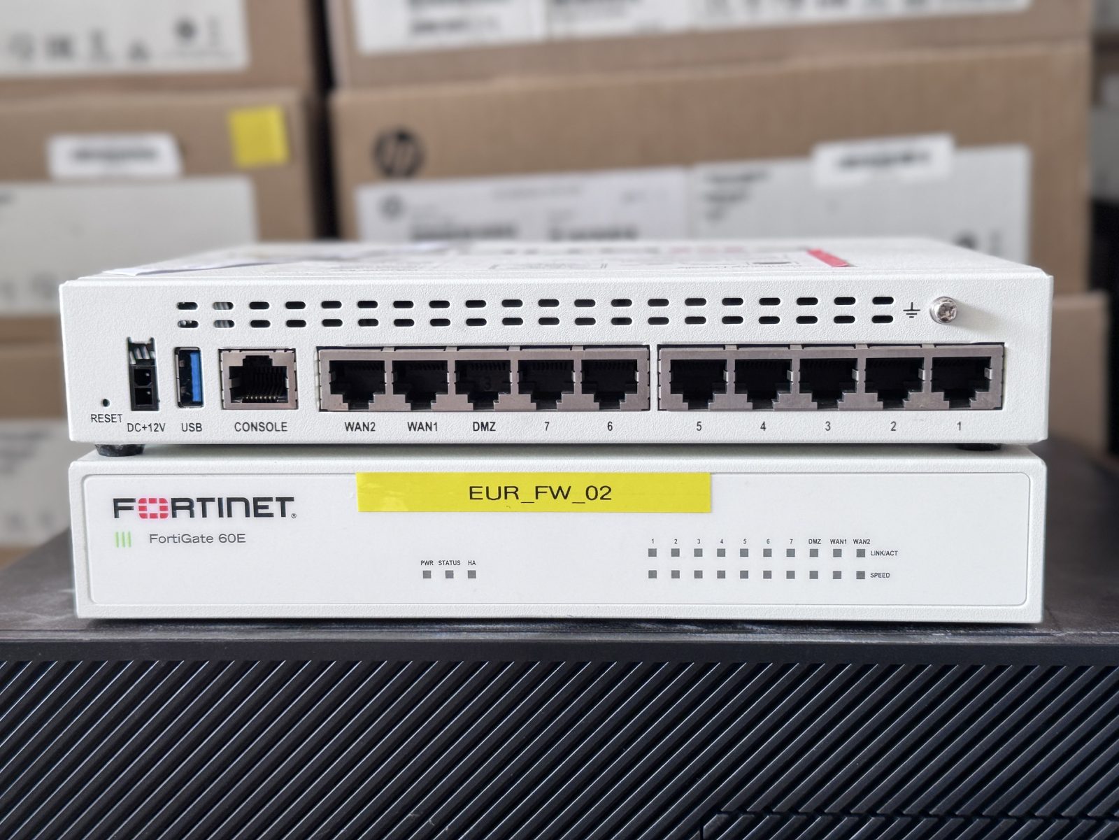 ขาย Fortinet FortiGate 60E ไม่มี Adapter รูปที่ 2