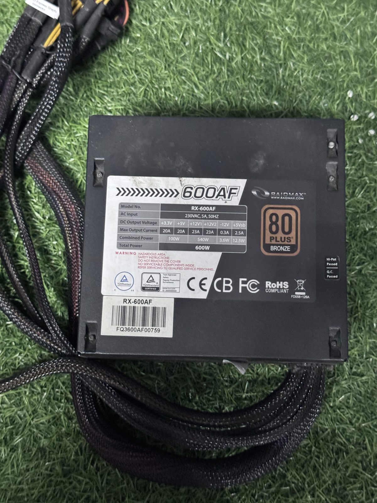 ขาย RaidMax RX-600AF รูปที่ 3