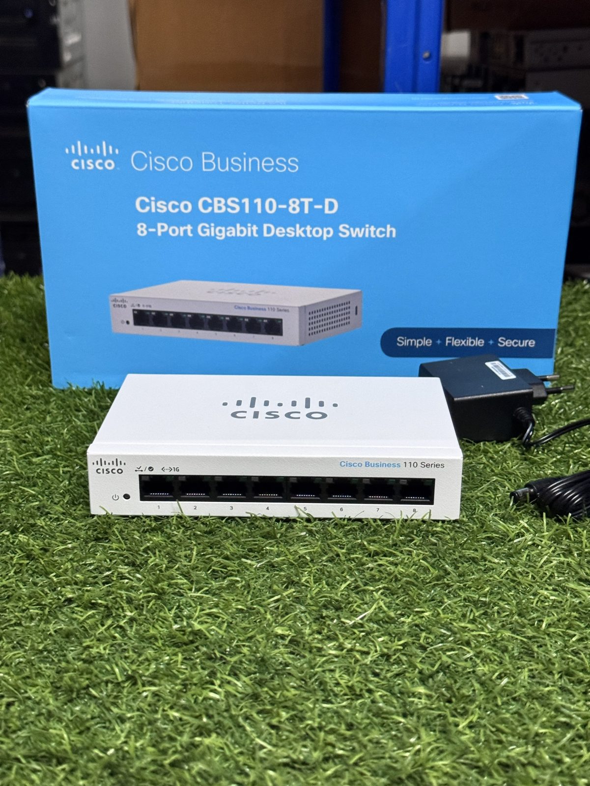 ขาย Cisco Business 110 Series (CBS110-8T-D) + Adapter