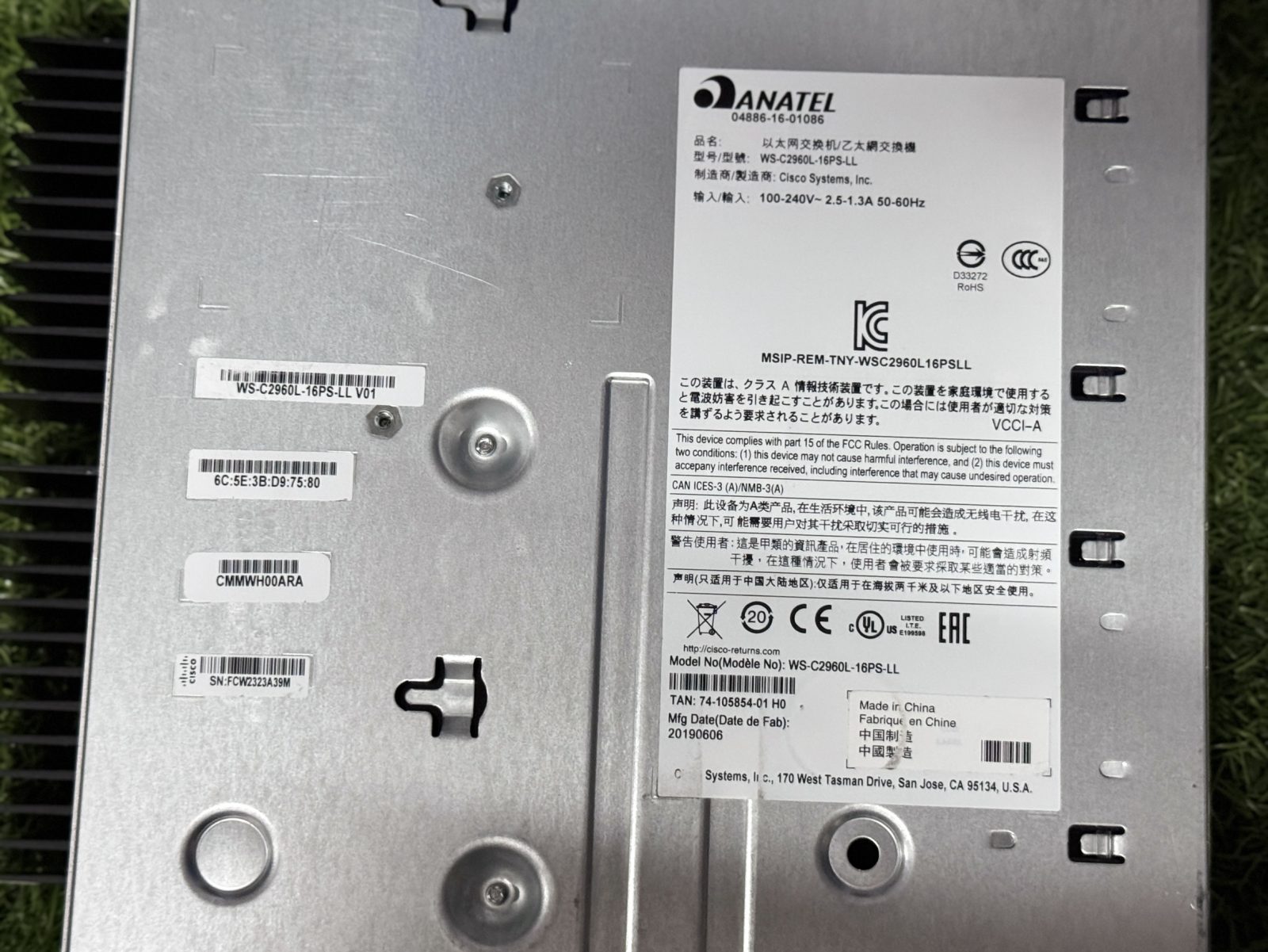 ขาย Cisco 2960-L 16Port +2SFP (WS-C2960L-16PS-LL) รูปที่ 4