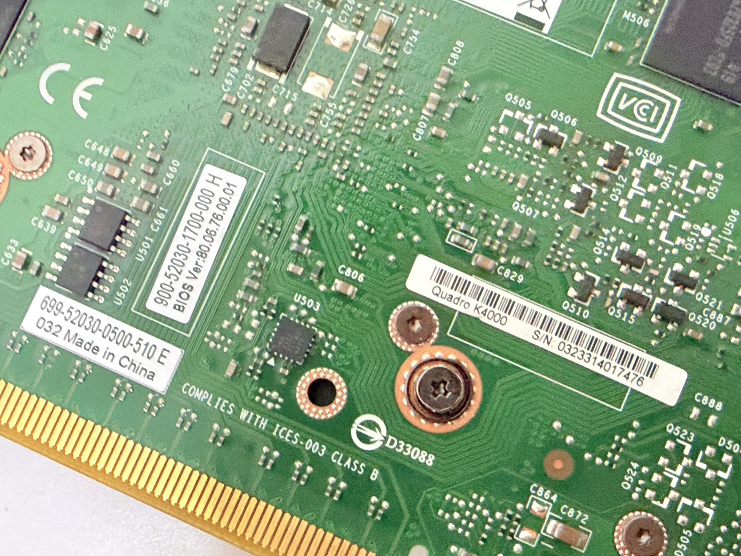 ขาย การ์ดจอ Nvidia Quadro K4000 3GB DDR5 รูปที่ 9